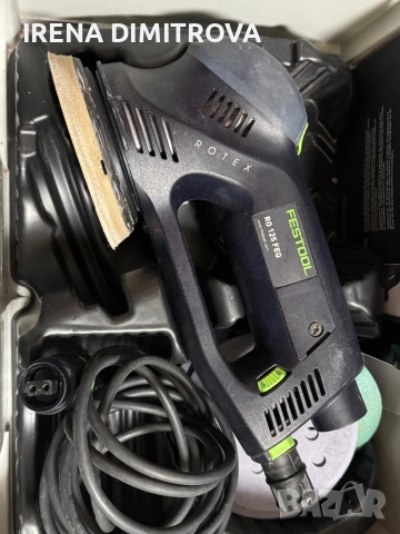 Festool rotex RO 125 FEQ plus, снимка 7 - Други инструменти - 53067219