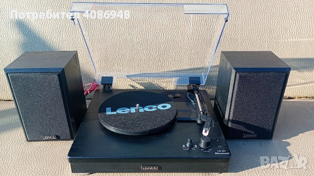 грамофон Lenko Bluetooth чисто нов 