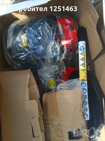 Промо -Моторна коса тример за косене Scheppach 5v1 +Резервен двигател и приставка фреза , снимка 4 - Градинска техника - 50151976