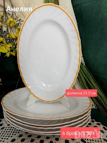 Китка Нови пазар елипса чинии