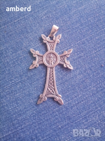Невероятен сребърен кръст - модел С014, снимка 5 - Колиета, медальони, синджири - 53601857