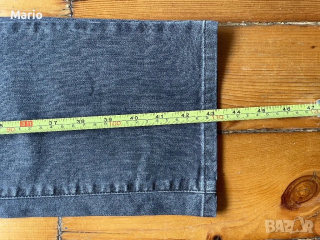 Zegna мъжки дънки сиви 38, снимка 7 - Дънки - 53683305