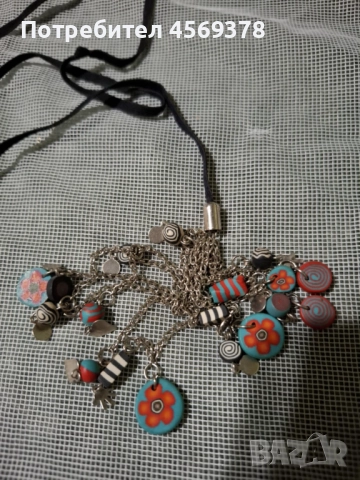 Колие с висулки, снимка 4 - Колиета, медальони, синджири - 52283670