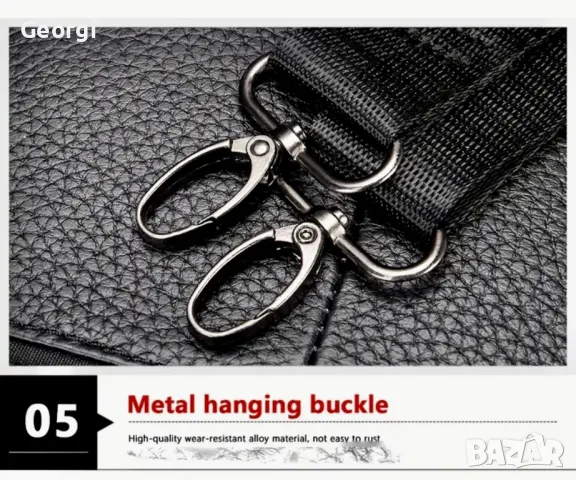 Дизайнерска и Стилна Мъжка ежедневна чанта в Промоция* /Естествена телешка кожа!, снимка 15 - Чанти - 49348711