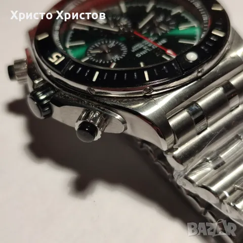 Мъжки луксозен часовник Breitling 1884 Chronometer Chronomat, снимка 7 - Мъжки - 47088677