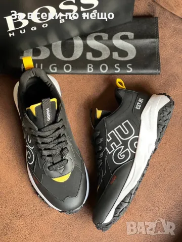 Мъжки маратонки Hugo Boss - Различни цветове Код D631, снимка 7 - Маратонки - 46890757