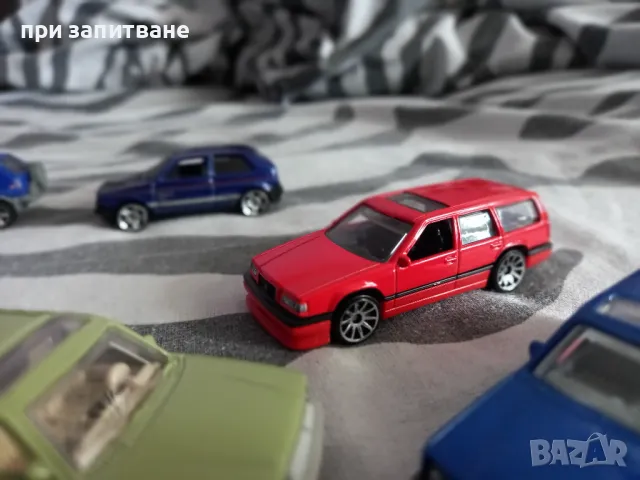 Отлични Mercedes w123, Volvo 850 и Vw Golf 2, Golf Country на Machbox Hot wheels, снимка 12 - Колекции - 46831979