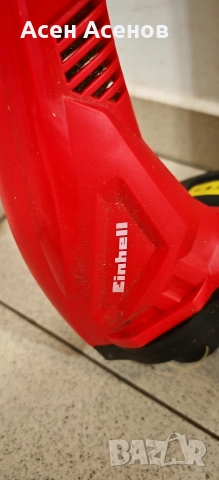ЕЛЕКТРИЧЕСКИ ТРИМЕР EINHELL GC-ET 2522 250 W, 250 W, ШИРИНА НА КОСЕНЕ 22.00 см, снимка 3 - Градинска техника - 52809332