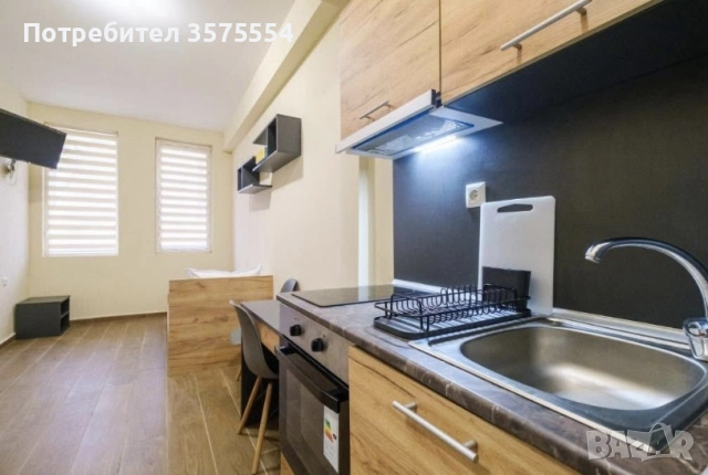 Наем 1-стаен / Търново- кв.Бузлуджа/ 399 лв.мес./Видеонаблюдение / Контрол на Достъпа / Обзаведен, снимка 1