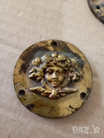 Комплект три барокови орнамента,апликации, снимка 3 - Антикварни и старинни предмети - 52547935