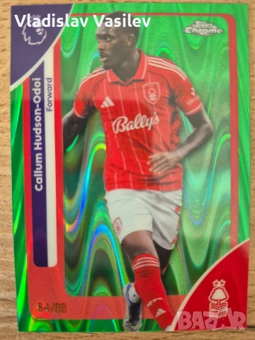 Topps Premier League 25/26 Chrome, снимка 3 - Колекции - 53646401
