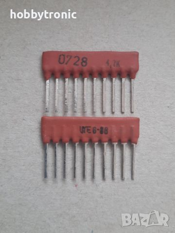 Резисторна матрица 9x4.7K , снимка 1 - Друга електроника - 45505474