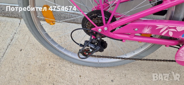 Колело за момиче Giulia велосипед 24", снимка 2 - Велосипеди - 53744009