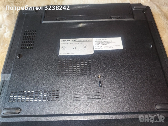 ASUS A9T лаптоп , снимка 7 - Лаптопи за дома - 53764053