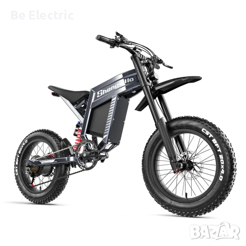 НОВО!!! Електрически Кросов Велосипед Shengmilo S900 1500W 60V/30Ah, снимка 3 - Велосипеди - 52575189