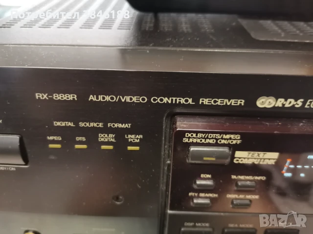 JVC RX-888R Dolby Digital DTS Receiver, снимка 4 - Ресийвъри, усилватели, смесителни пултове - 50540868