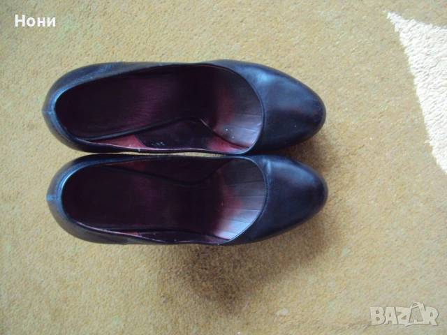 Черни дамски обувки на платформа Viktor & Rolf 