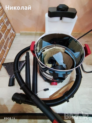 Прахосмукачка за сухо и мокро почистване Parkside PWS 20 F5, снимка 2 - Прахосмукачки - 52837847