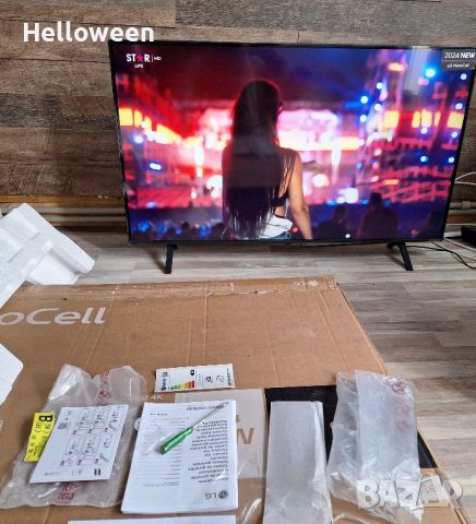 Телевизор LG NanoCell 50NANO81T3A, 50" (126 см), Smart, 4K Ultra HD, Клас G (Модел 2024), снимка 11 - Телевизори - 46642153