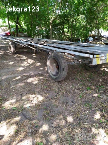 Ремарке за бали/кошери в перфектно състояние Тел:0887125512 Цена:5000лв, снимка 4 - Ремаркета - 51297255