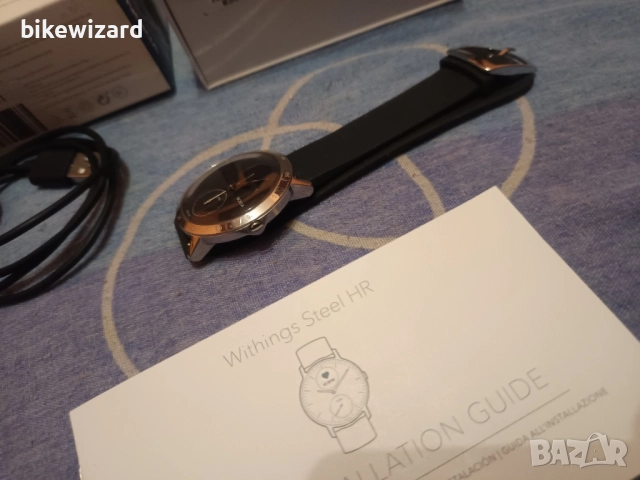 NOKIA STEEL HR 40 мм. смарт часовник, снимка 3 - Смарт часовници - 52004043