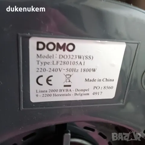 Уред за консервиране на буркани, DOMO DO323W, 27L, 1800W, снимка 11 - Други - 46974709