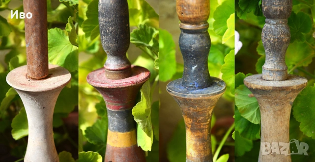 Дървени хурки, снимка 7 - Декорация за дома - 53815270