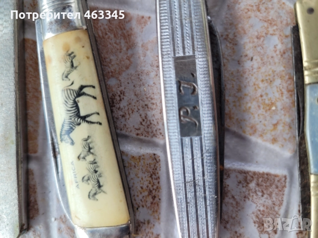 Нож, джобно ножче-7, снимка 3 - Антикварни и старинни предмети - 51632420