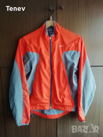 Nike Clima-Fit оригинално мъжко яке ветровка Vintage размер S, снимка 1 - Якета - 49303176