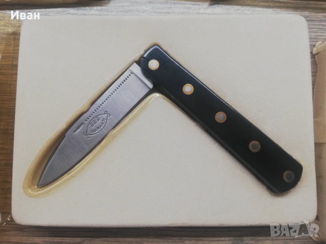 Френско Джобно Сгъваемо Ножче,Ножка,Нож GARANTI 222, снимка 5 - Колекции - 53192067