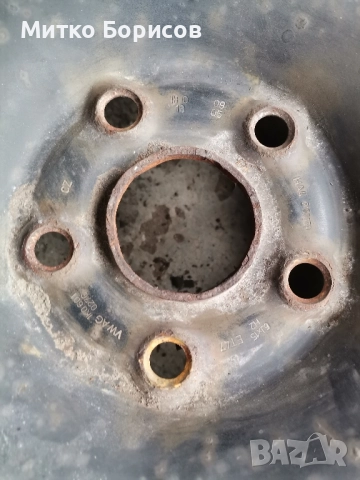 Голф 5 Железни джанти , снимка 2 - Гуми и джанти - 52678253