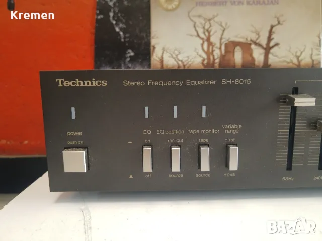 Ecualizer TECHNICS SH-8015, снимка 1 - Ресийвъри, усилватели, смесителни пултове - 48535257