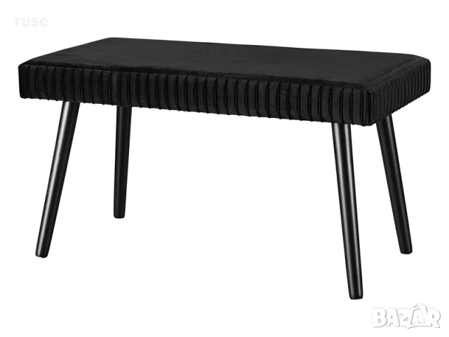 НОВИ! Тапицирана пейка до 110кг спалня, хол, антре, Голяма кадифена, снимка 5 - Други - 50734596