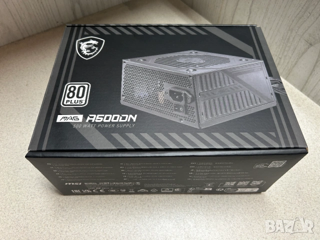 Захранване за настолен компютър Omega 450W, снимка 12 - Захранвания и кутии - 53217096