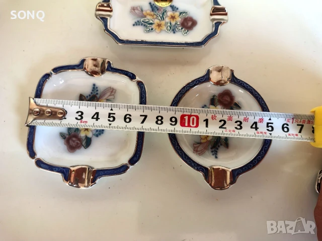 Уникални Стари Английски Порцеланови Пепелници, снимка 8 - Антикварни и старинни предмети - 51164333