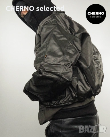 Мъжко бомбър яке ALPHA INDUSTRIES CWU-45 MP-TEX Bomber Jacket – Made in USA -XL•XXL– Ново с етикети, снимка 5 - Якета - 53649480