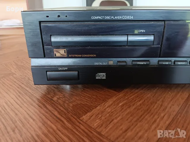 PHILIPS CD 834 Player, снимка 10 - Плейъри, домашно кино, прожектори - 50155415