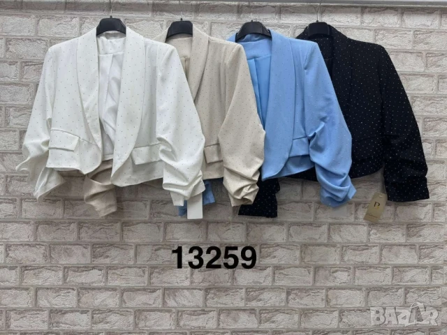 късо сако с камъни , снимка 7 - Сака - 50874285