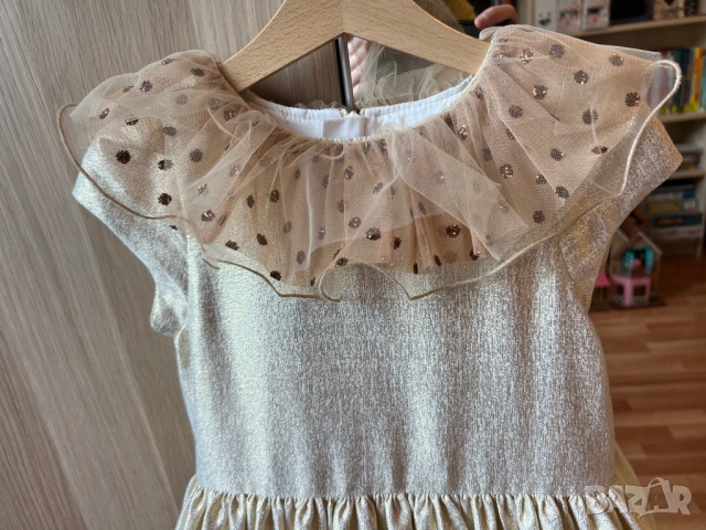 люксозна рокля от Childresalon 8 години(128), снимка 4 - Детски рокли и поли - 52681035