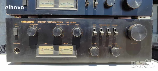 Стерео усилвател и тунер Ultrasound SV, ST 8000,, снимка 9 - Ресийвъри, усилватели, смесителни пултове - 50080088