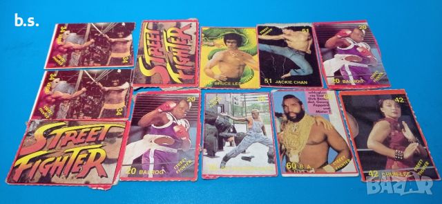 Картички Street Fighter, снимка 1 - Колекции - 45650224