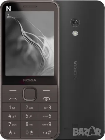 Телефон Nokia 235 4G, 64MB, 128MB, Black- 2024 , снимка 2 - Nokia - 47557911