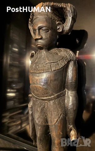 Африканска статуетка, снимка 3 - Статуетки - 51072500