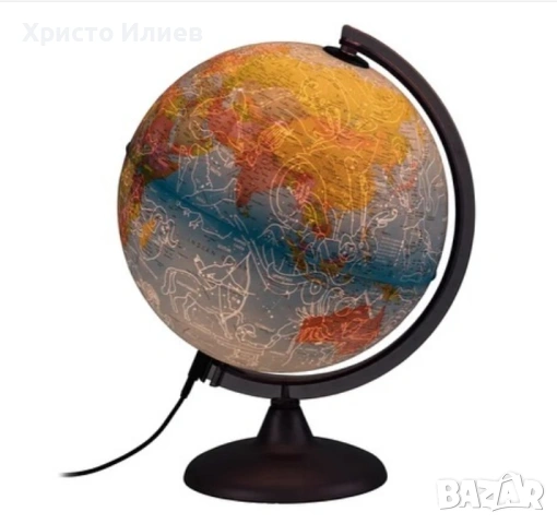 Светещ глобус Ден и нощ Световен географски глобус със съзвездия, снимка 2 - Други - 52362997