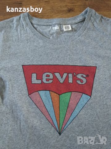 Levis - страхотна дамска тениска КАТО НОВА С, снимка 2 - Тениски - 46229093