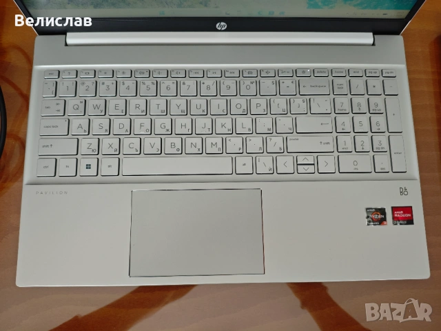 HP Pavilion 15/ Ryzen 3 5300U/ 16GB DDR4/ Full HD/ 256GB SSD + Подарък, снимка 2 - Лаптопи за дома - 53335354
