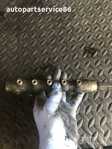 Рейка на горивната система Denso за Citroen Jumper, Peugeot Boxer 2.2 HDI (2006-2010) 6C1Q9D280BA, снимка 2 - Части - 53797854