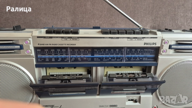 Касетофон Philips D8334/00 Super Tandem, снимка 2 - Аудиосистеми - 52589029