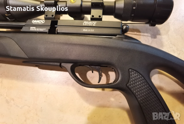 GAMO COYOTE 5.5 с оптик, помпа и аксесоари , снимка 5 - Въздушно оръжие - 52428556