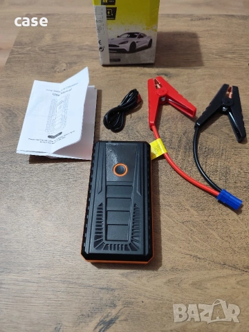Стартер за акумулатори 12V power bank,фенер , снимка 6 - Аксесоари и консумативи - 53772815